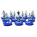 Subbuteo Andrew Table Soccer Sampdoria 2010-11 away kit on Classic Hasbro Bases